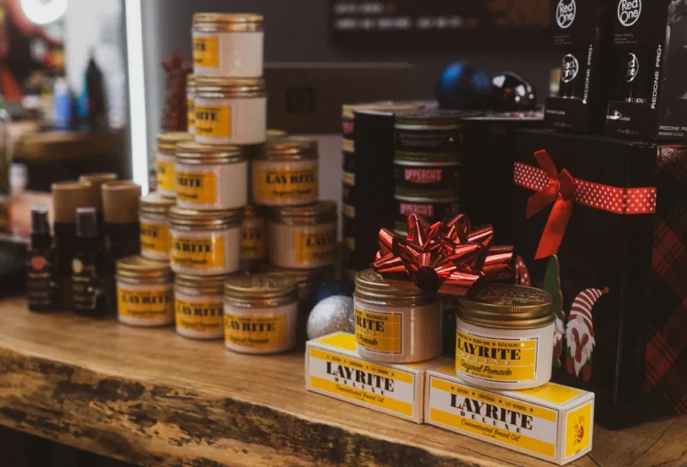 Pomade at Uppercuts Barbershop