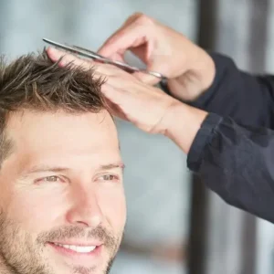 ELITE ADULT HAIRCUT - SCISSOR CUT (Medium / Short Hair) at Uppercuts Barbershop