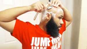 HEAD SHAVE - (Straight Razor) at Uppercuts Barbershop